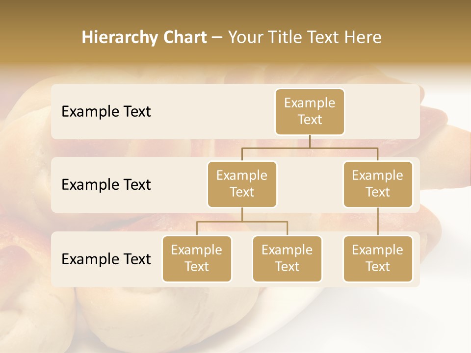 Display Of Bakery Products PowerPoint Template