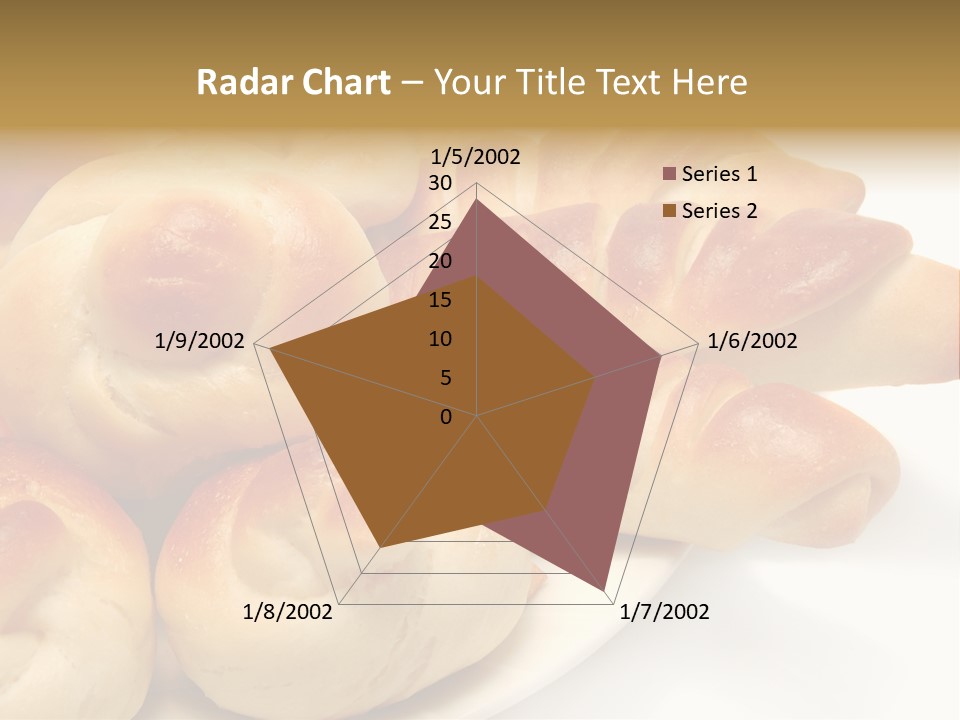 Display Of Bakery Products PowerPoint Template