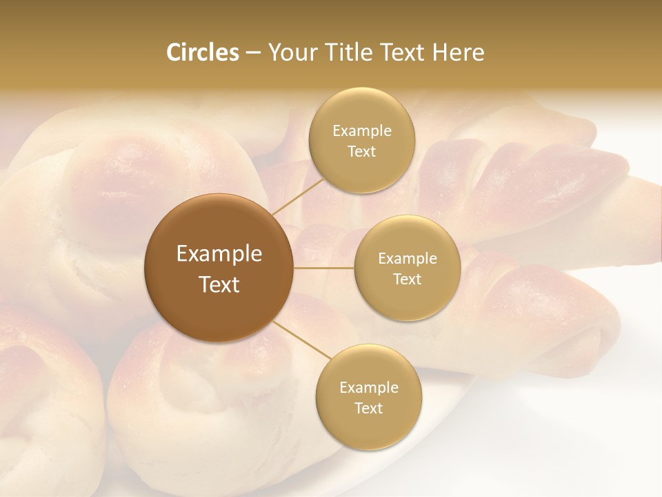 Display Of Bakery Products PowerPoint Template