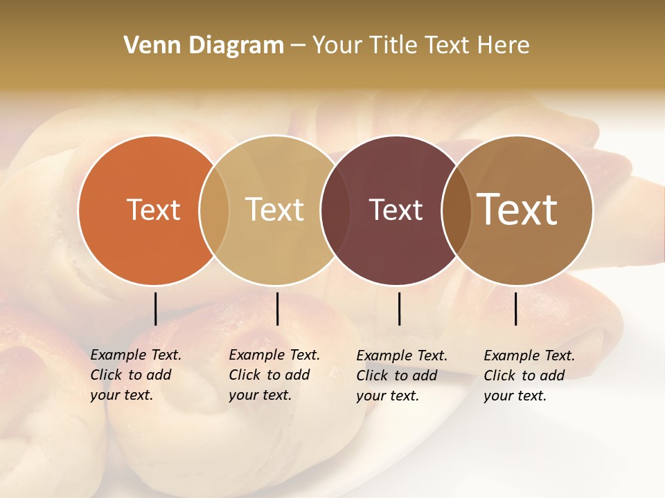 Display Of Bakery Products PowerPoint Template