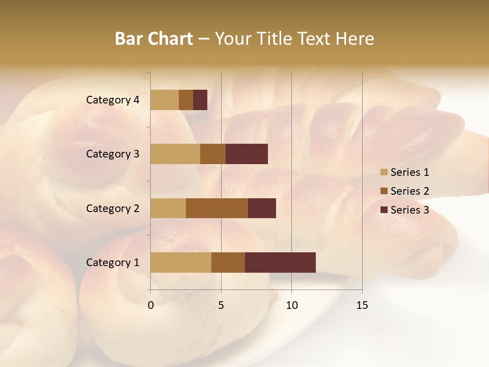 Display Of Bakery Products PowerPoint Template