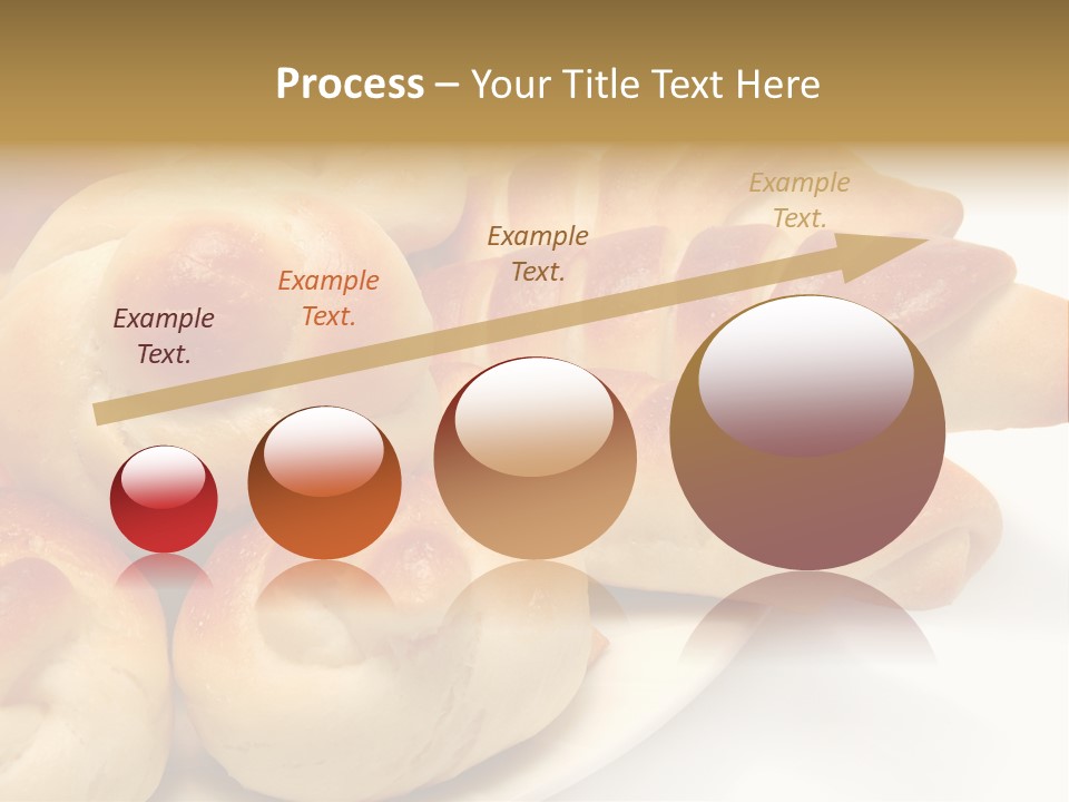 Display Of Bakery Products PowerPoint Template