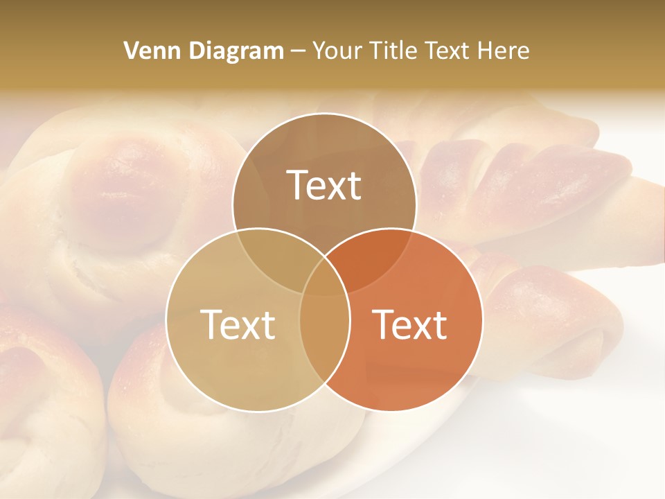 Display Of Bakery Products PowerPoint Template