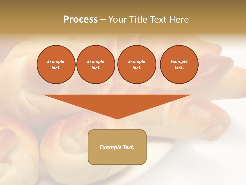 Display Of Bakery Products PowerPoint Template
