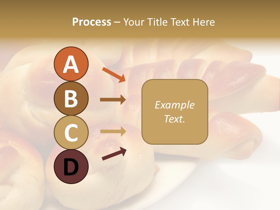 Display Of Bakery Products PowerPoint Template