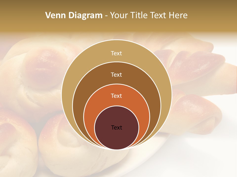 Display Of Bakery Products PowerPoint Template