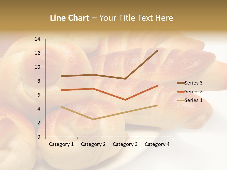Display Of Bakery Products PowerPoint Template