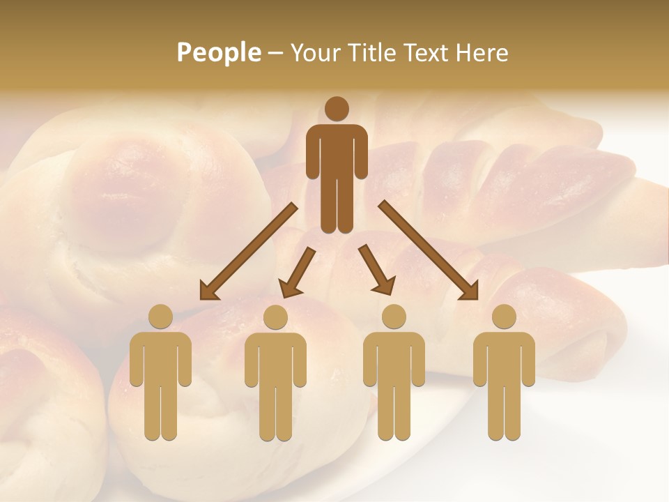 Display Of Bakery Products PowerPoint Template