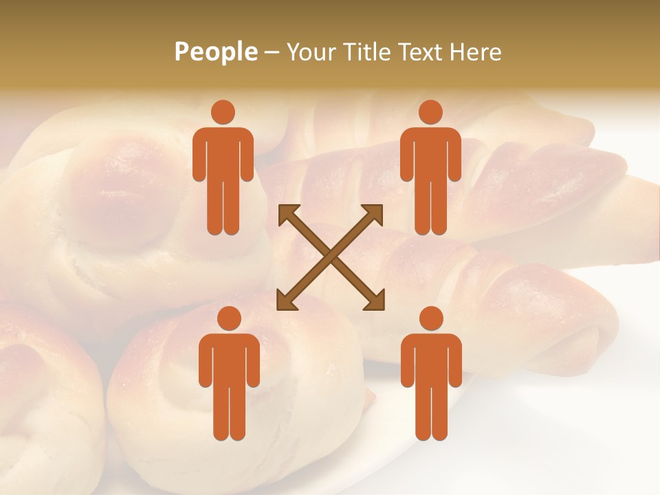 Display Of Bakery Products PowerPoint Template