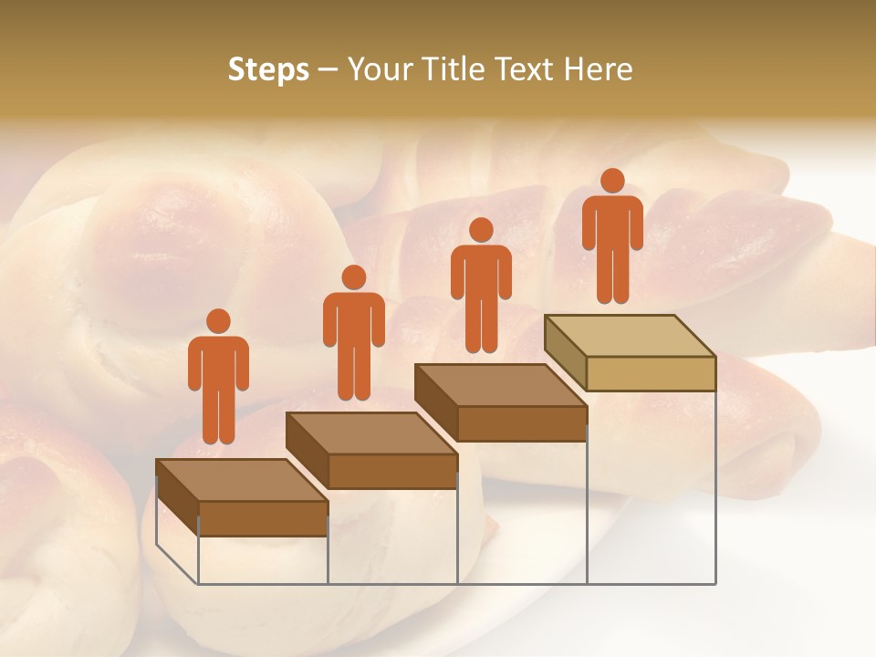 Display Of Bakery Products PowerPoint Template