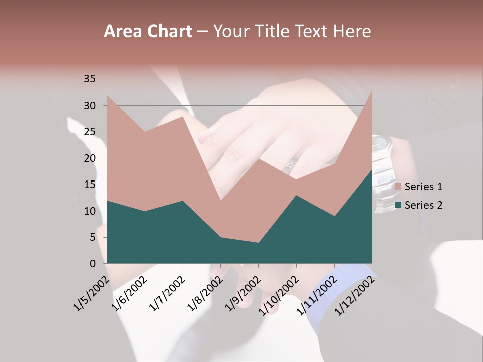 A Diverse Group Of Workers With Their Hands Together In Form Of Teamwork PowerPoint Template