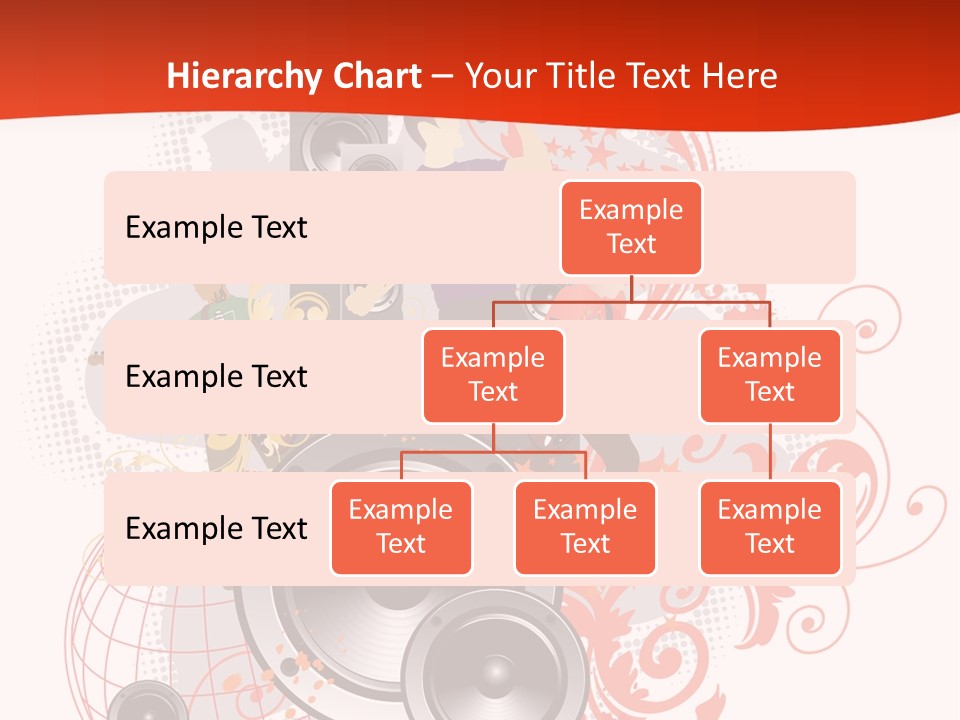 Illustration With Rock Band Stock Vector Illustration: PowerPoint Template