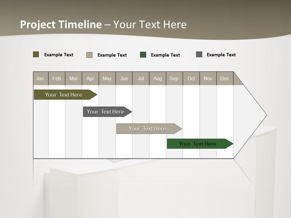 Interior Air-Conditioner Unit On White Wall PowerPoint Template