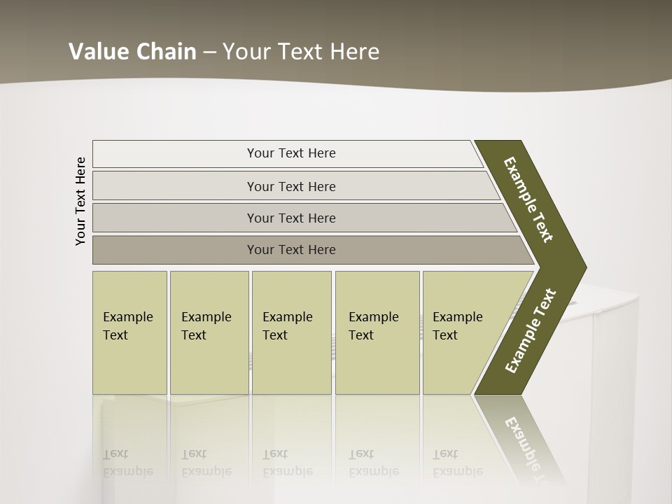 Interior Air-Conditioner Unit On White Wall PowerPoint Template