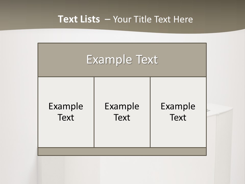 Interior Air-Conditioner Unit On White Wall PowerPoint Template
