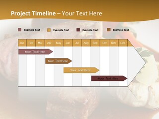 Rack Of Lamb With Pickled Poached Onions, Grapefruit And Baby Carrots PowerPoint Template