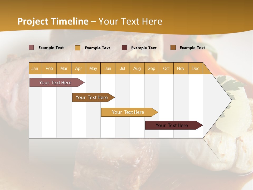 Rack Of Lamb With Pickled Poached Onions, Grapefruit And Baby Carrots PowerPoint Template