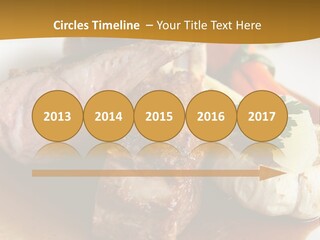 Rack Of Lamb With Pickled Poached Onions, Grapefruit And Baby Carrots PowerPoint Template