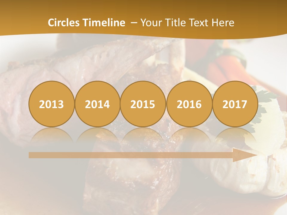 Rack Of Lamb With Pickled Poached Onions, Grapefruit And Baby Carrots PowerPoint Template