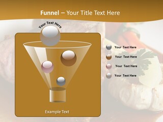 Rack Of Lamb With Pickled Poached Onions, Grapefruit And Baby Carrots PowerPoint Template