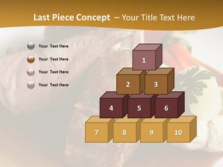 Rack Of Lamb With Pickled Poached Onions, Grapefruit And Baby Carrots PowerPoint Template