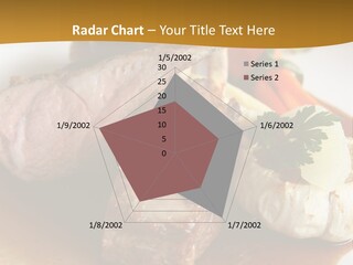 Rack Of Lamb With Pickled Poached Onions, Grapefruit And Baby Carrots PowerPoint Template