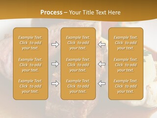 Rack Of Lamb With Pickled Poached Onions, Grapefruit And Baby Carrots PowerPoint Template