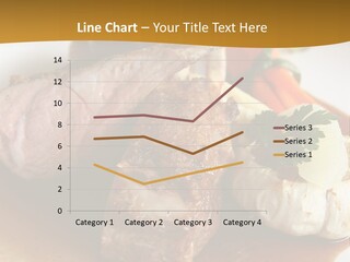 Rack Of Lamb With Pickled Poached Onions, Grapefruit And Baby Carrots PowerPoint Template