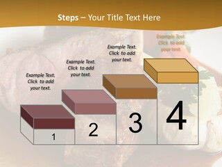 Rack Of Lamb With Pickled Poached Onions, Grapefruit And Baby Carrots PowerPoint Template