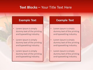 A Plate Of Food With Meat And Fruit On It PowerPoint Template