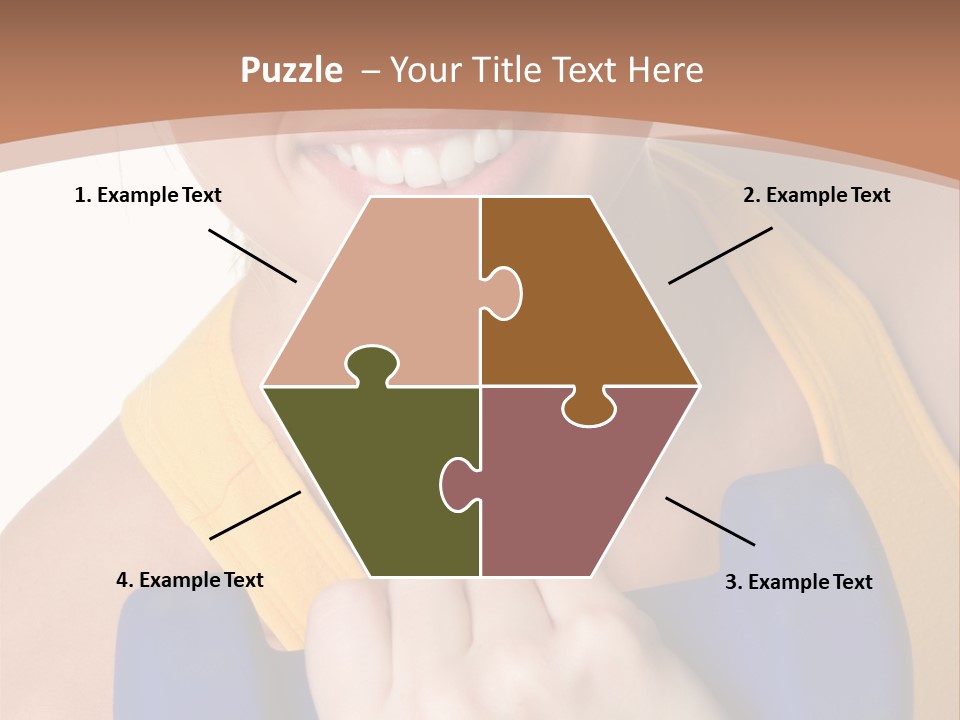 Fitness Woman PowerPoint Template