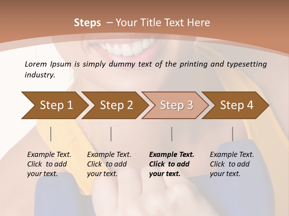 Fitness Woman PowerPoint Template