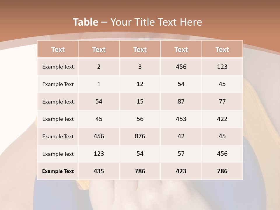 Fitness Woman PowerPoint Template