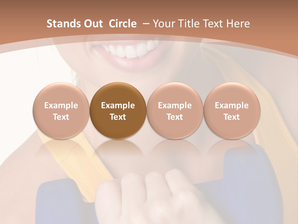 Fitness Woman PowerPoint Template