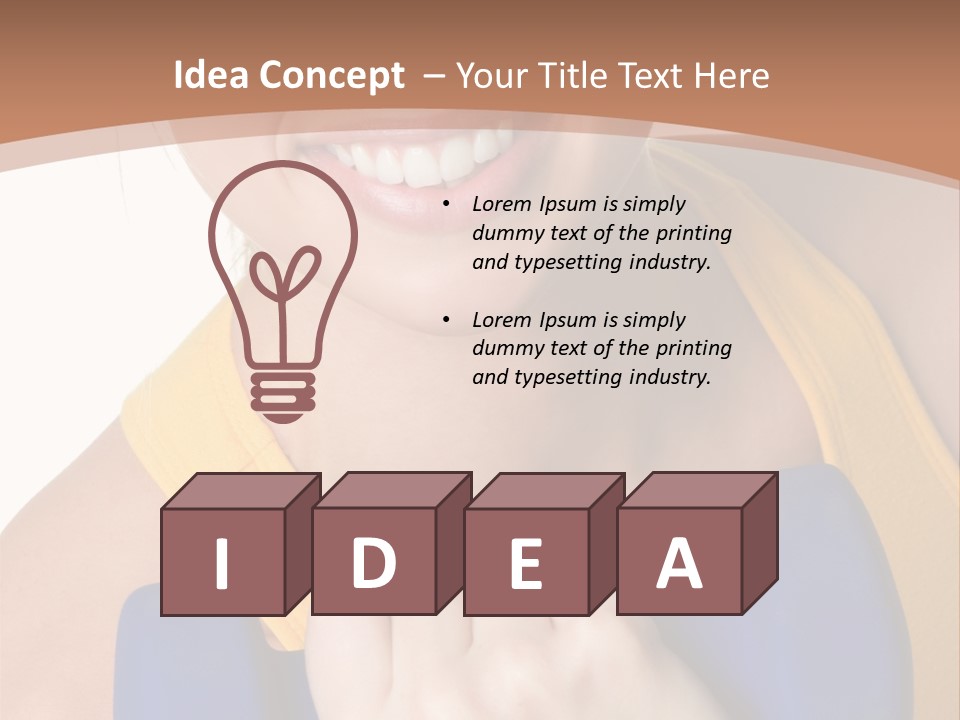 Fitness Woman PowerPoint Template