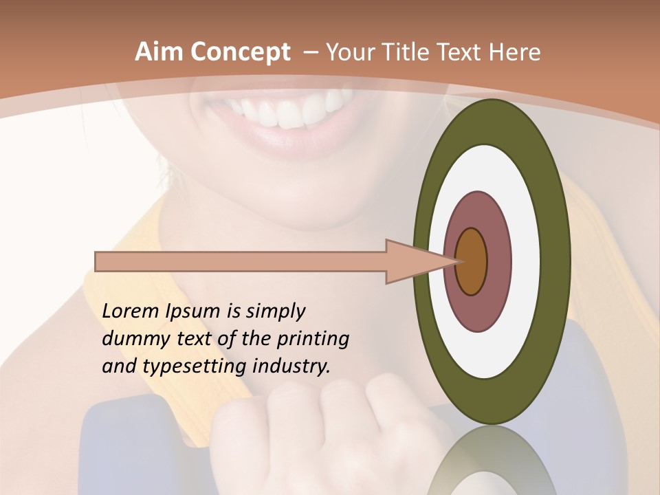 Fitness Woman PowerPoint Template