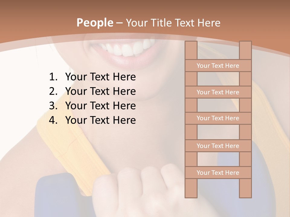 Fitness Woman PowerPoint Template