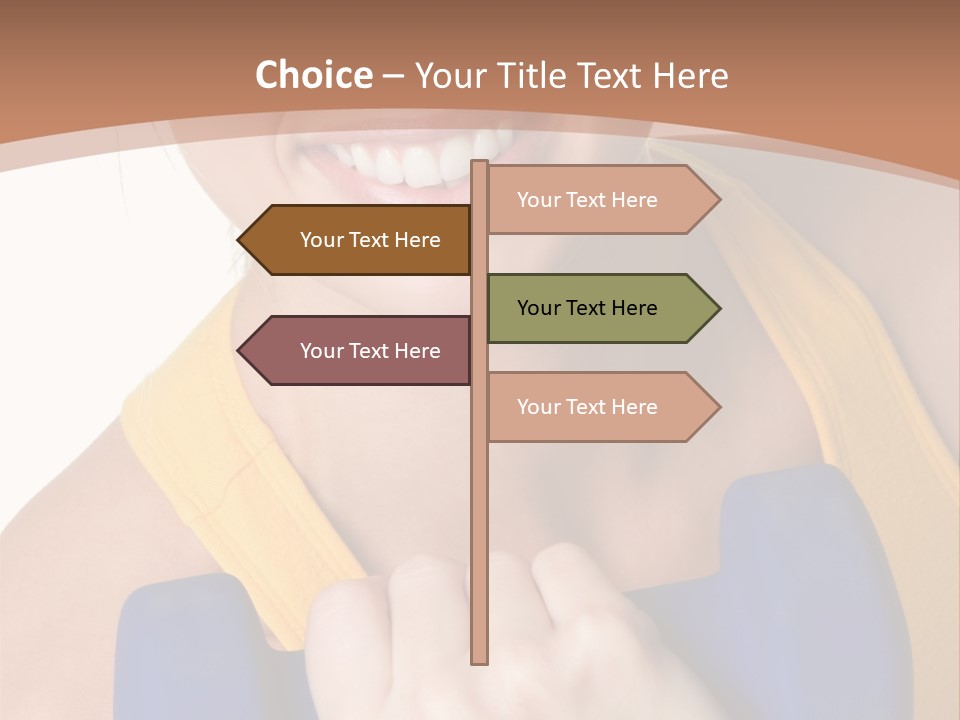 Fitness Woman PowerPoint Template