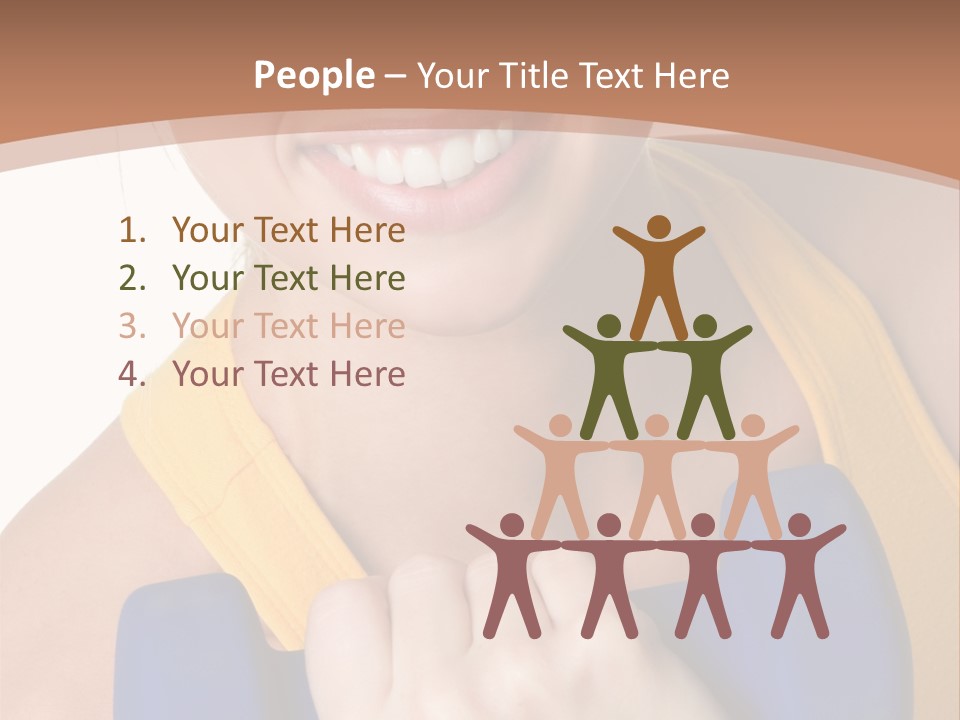 Fitness Woman PowerPoint Template