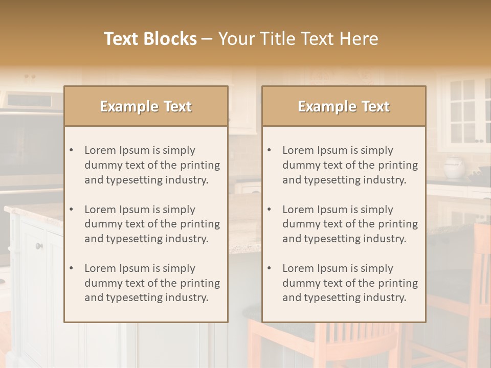 Interior Kitchen PowerPoint Template