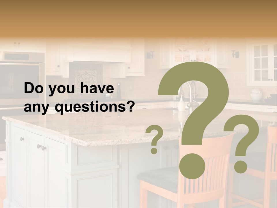 Interior Kitchen PowerPoint Template