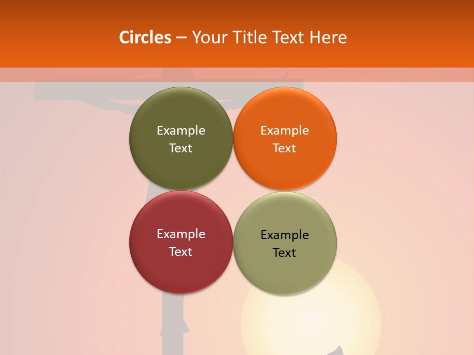 Jesus Christ Crucified PowerPoint Template