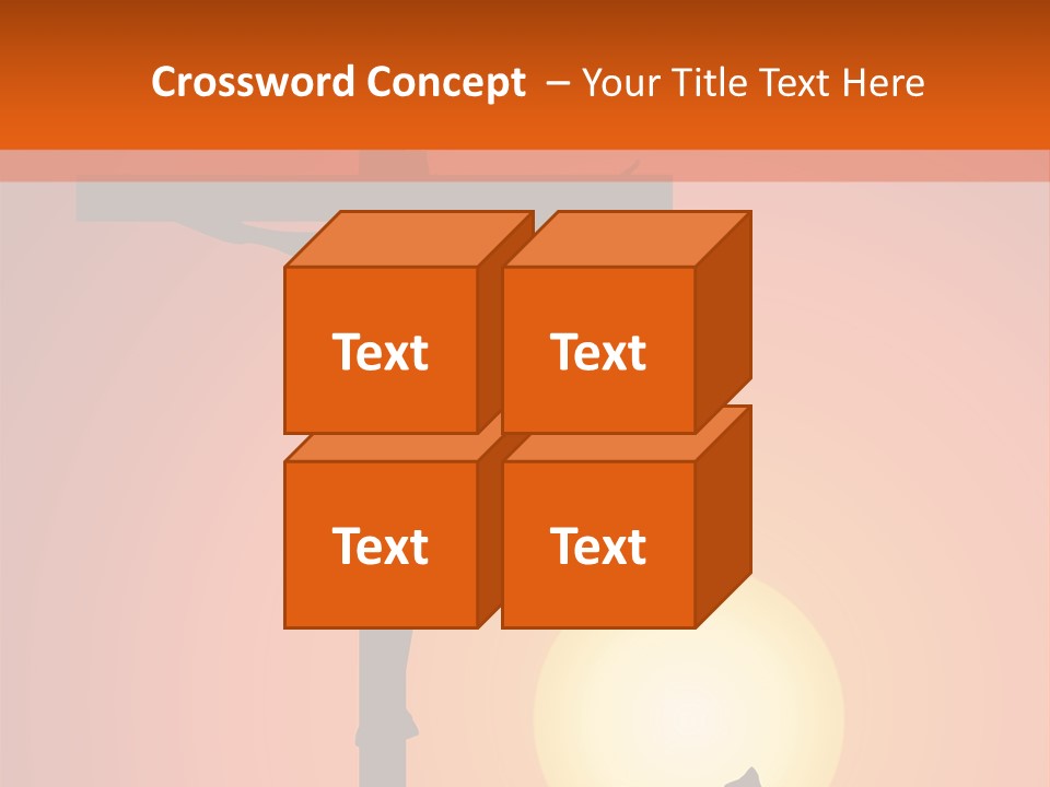 Jesus Christ Crucified PowerPoint Template