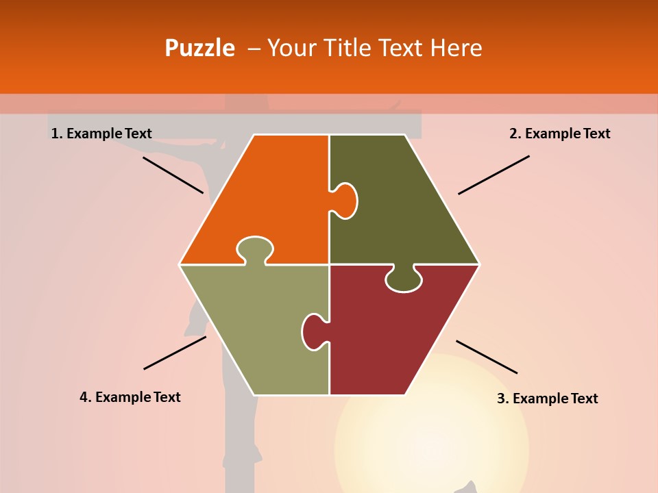 Jesus Christ Crucified PowerPoint Template