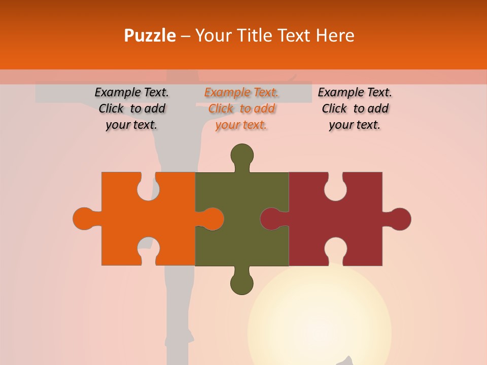 Jesus Christ Crucified PowerPoint Template