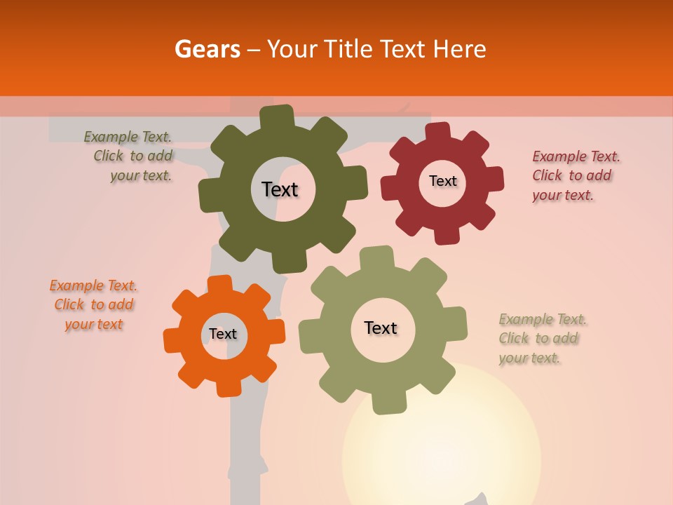 Jesus Christ Crucified PowerPoint Template