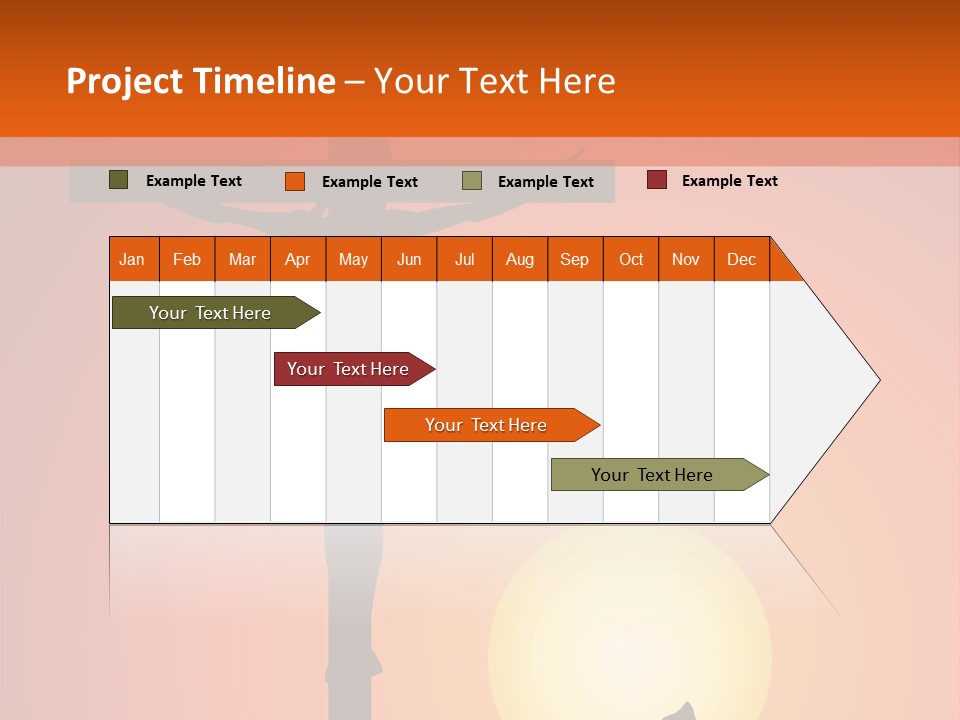 Jesus Christ Crucified PowerPoint Template
