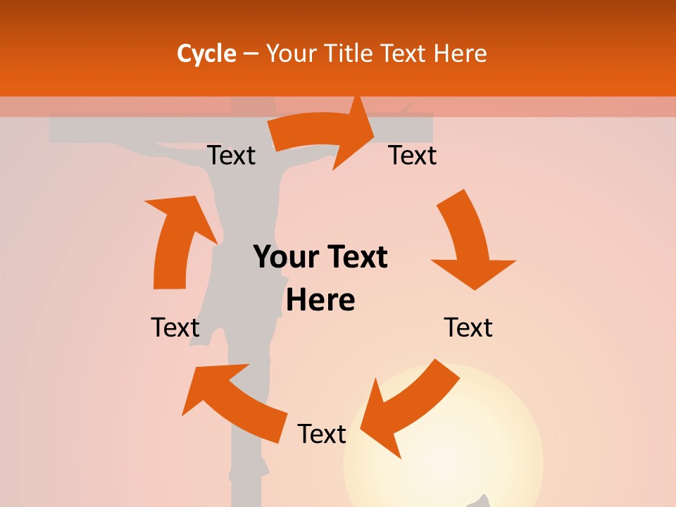 Jesus Christ Crucified PowerPoint Template