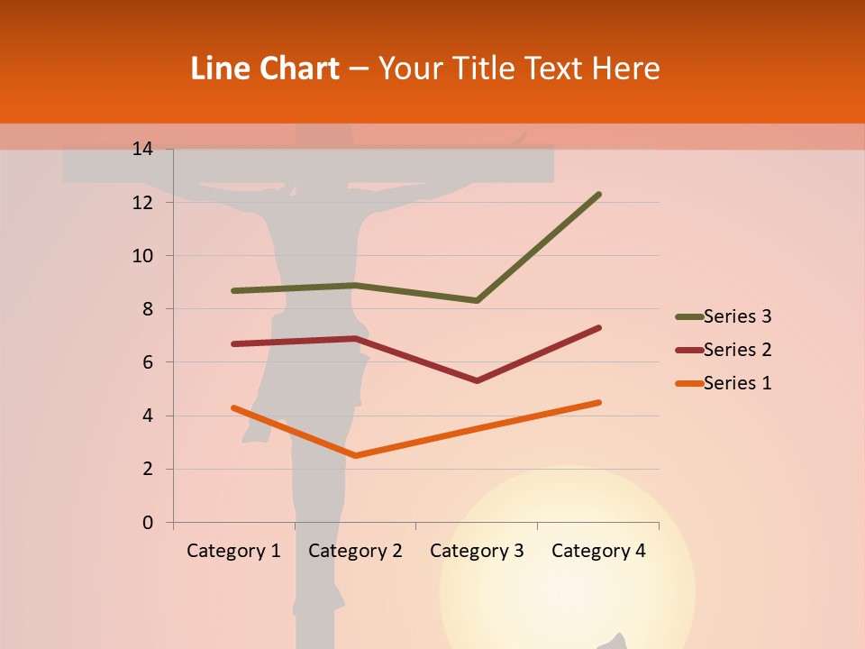 Jesus Christ Crucified PowerPoint Template