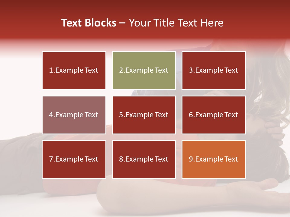 Female Nurse Using A Resuscitation Mask On A Young Unconscious Boy. Focus To Boy. PowerPoint Template
